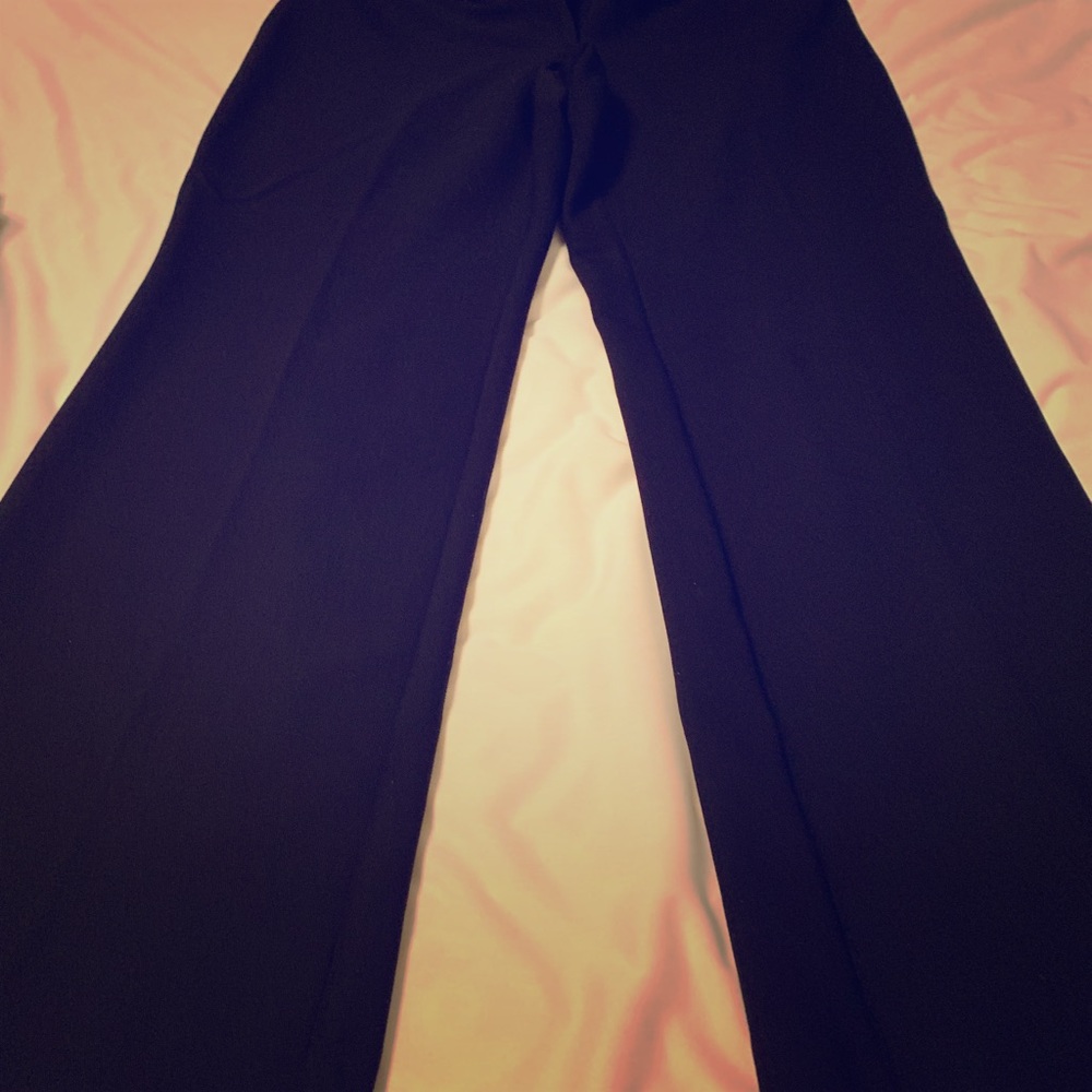 12 P NEW Loft BLACK dress pants- NEVER WORN
